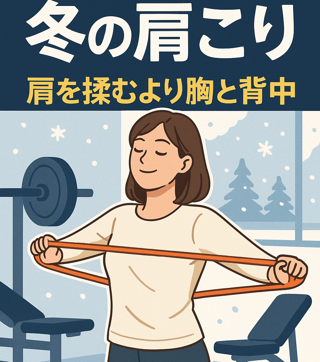 肩こり悪化の冬。実は“肩を揉む”より〇〇が効果的