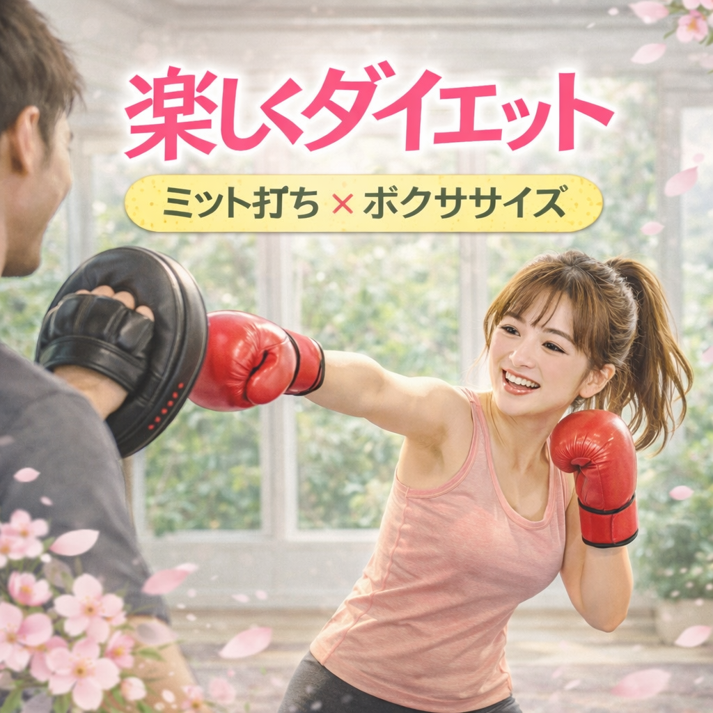 文京区千石で楽しくダイエットしたい方へ｜ミット打ち×ボクササイズ×パーソナル